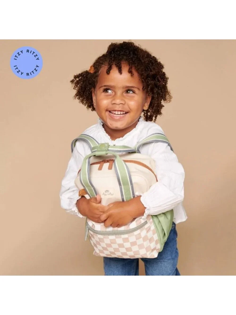 Spacious Toddler Backpack for Daycare - Adjustable Straps, Wipeable Fabric
